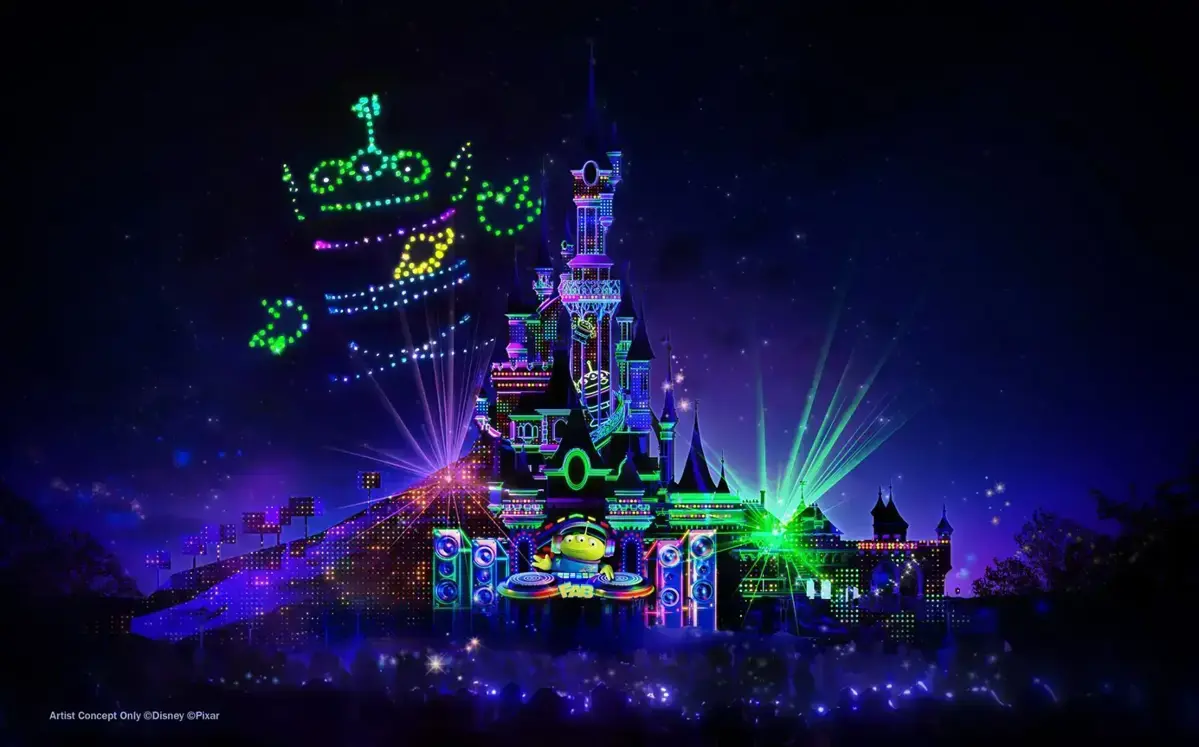 Arte conceptual de Disney Tales of Magic en Disneyland Paris