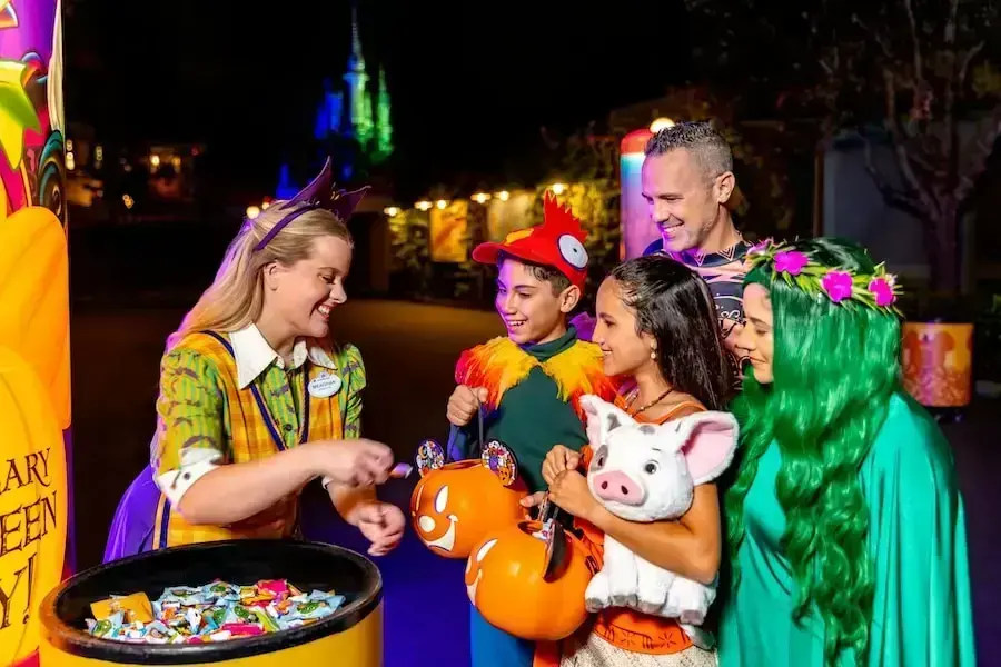 Not-so-scary evento truco o trato