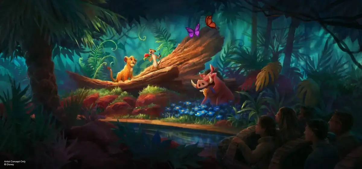 Disneyland paris atracción rey león