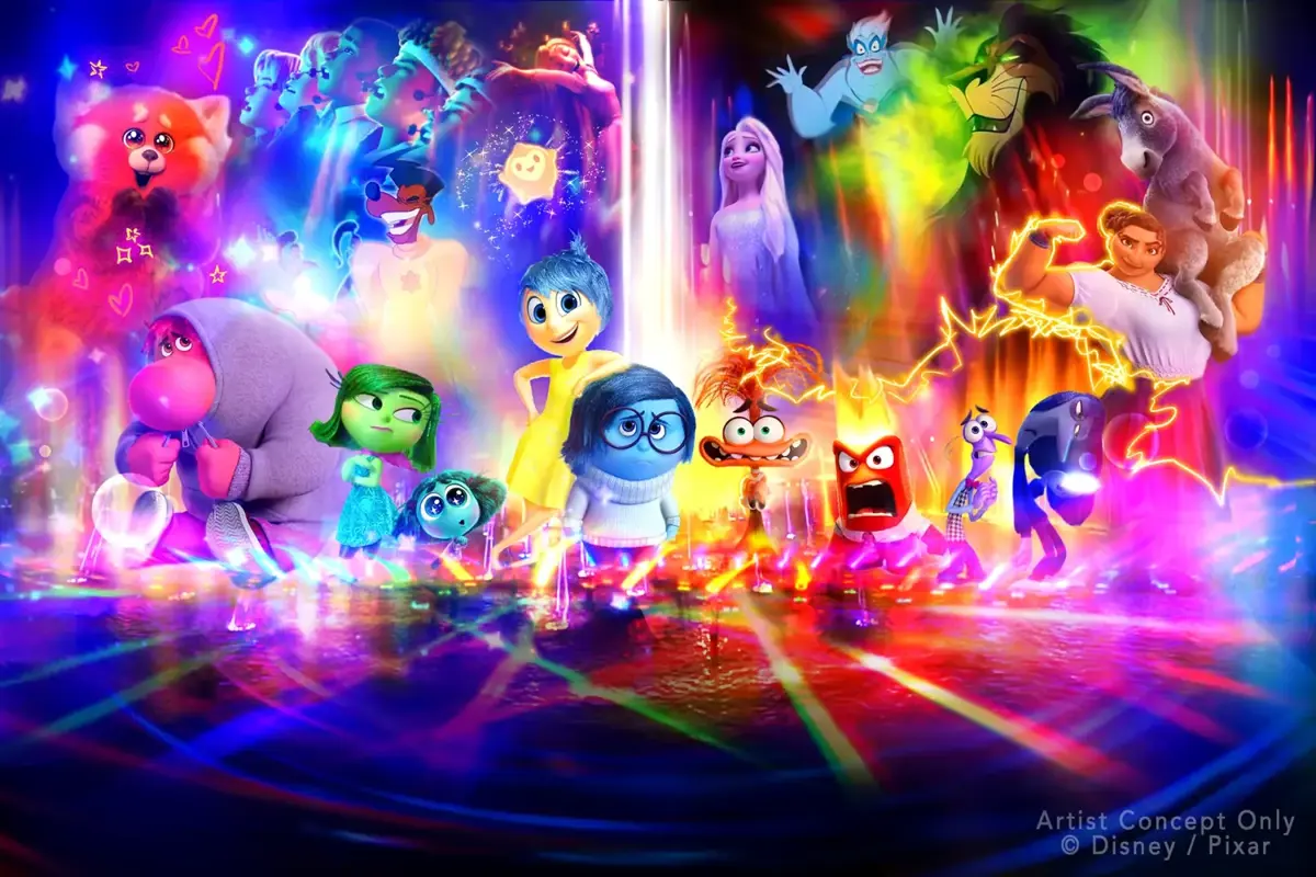 World of Color Happiness art concept